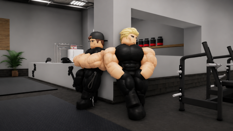 Ultimate Gym Game official Roblox cover art